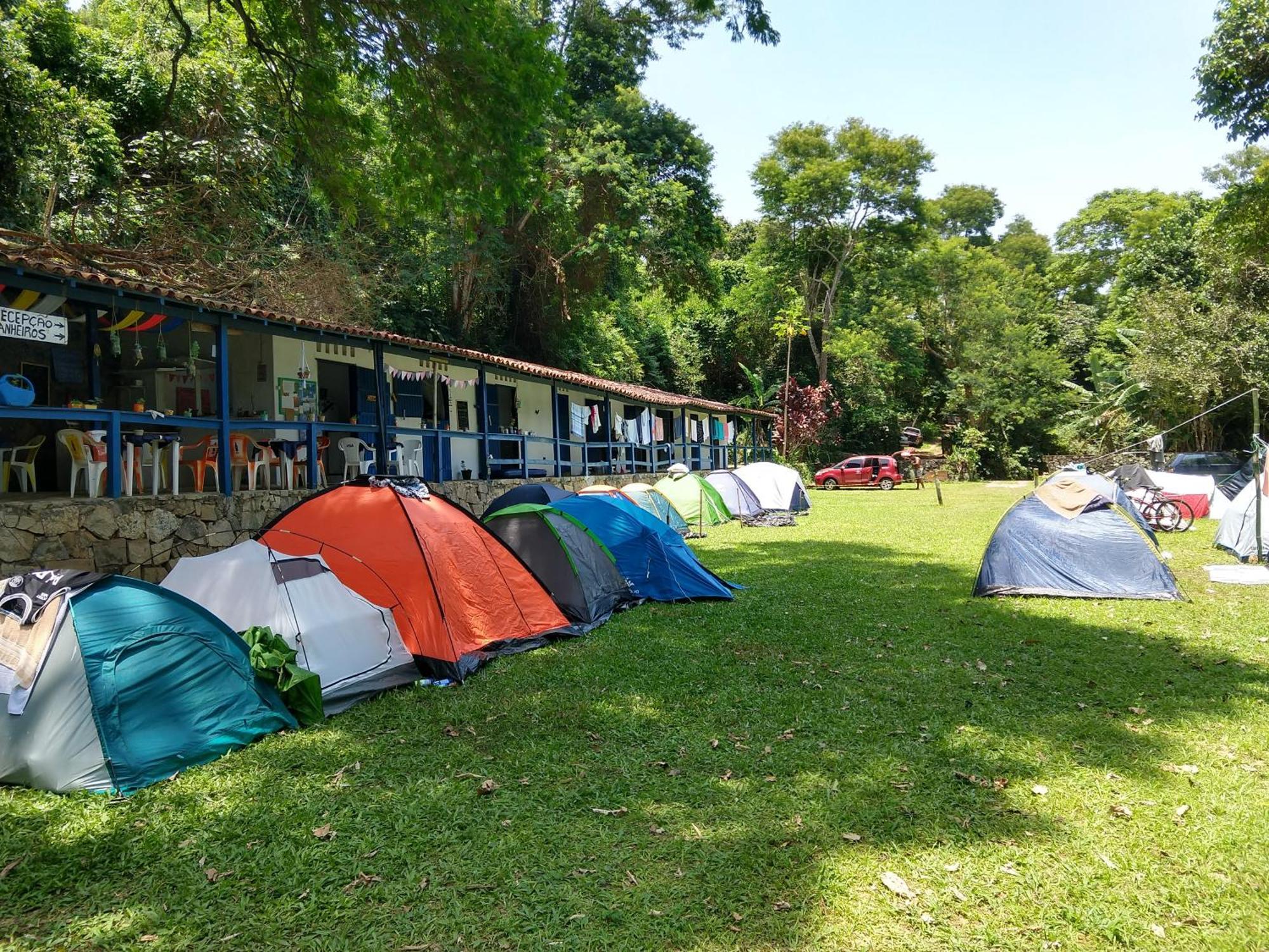 Hotel Camping Flamboyant Ilhabela Esterno foto